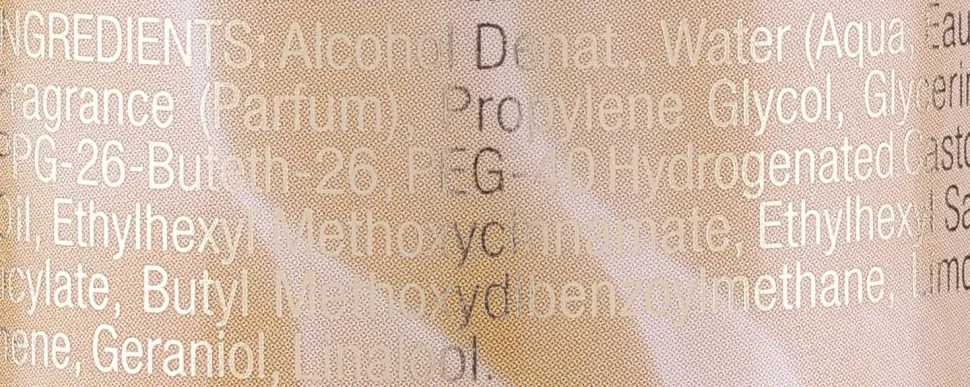 Parfümiertes Körperspray