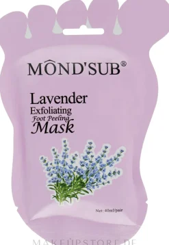 Peeling-Fußmaske mit Lavendelextrakt