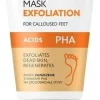 Peeling-Fußmaske mit Säuren