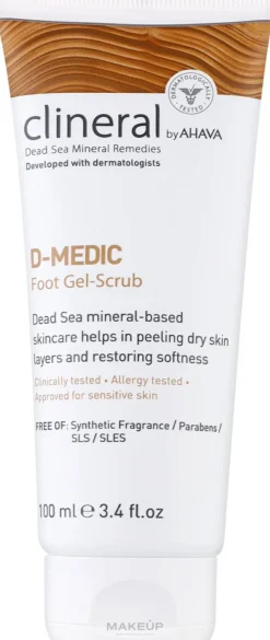 Peeling-Gel für die Füße