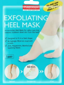 Peelingmaske für rissige Fersen