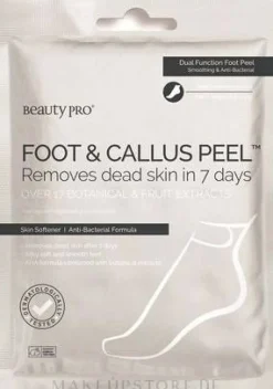 Peeling-Maske gegen Hühneraugen