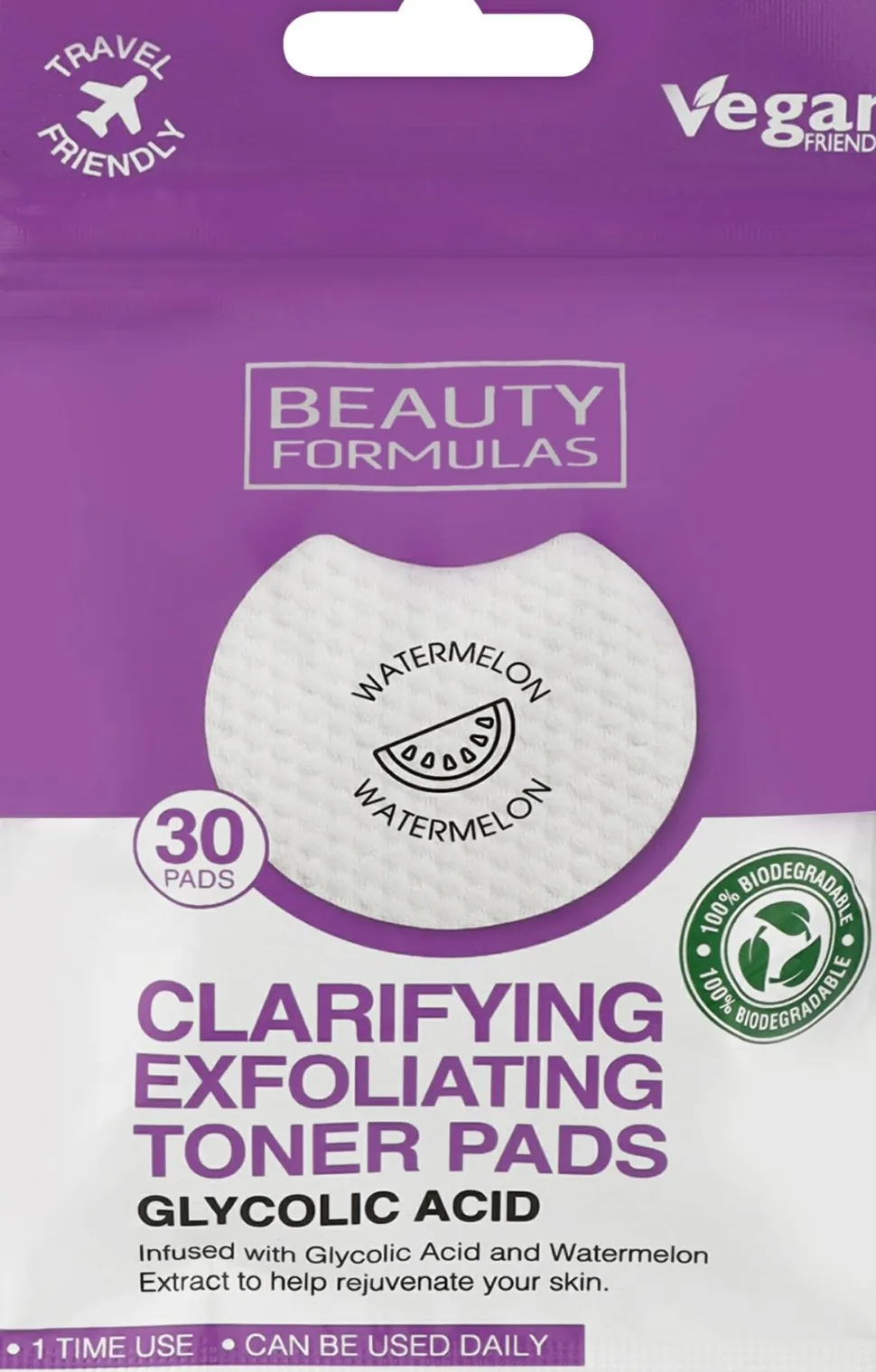 Peeling-Pads mit Glykolsäure