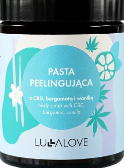 Peelingpaste mit Hanf, Vanille und Bergamotte für den Körper
