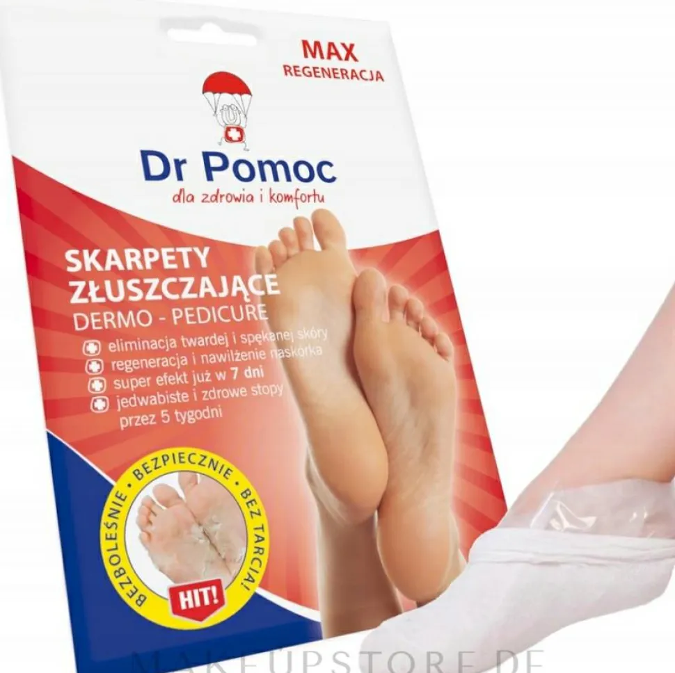 Peeling-Socken für die Füße