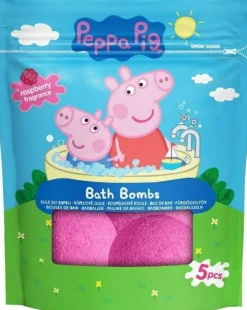 Peppa Wutz Badekugeln, Himbeere