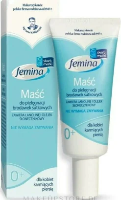 Pflegende Brustwarzensalbe mit Lanolin und Sonnenblumenöl