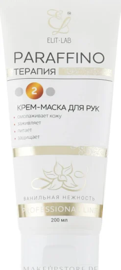Pflegende Creme-Maske für die Hände mit Vanelleduft