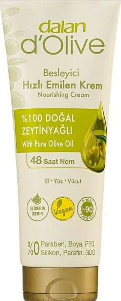 Pflegende Creme mit Olivenöl