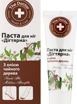 Pflegende Fußpaste mit Teebaumöl