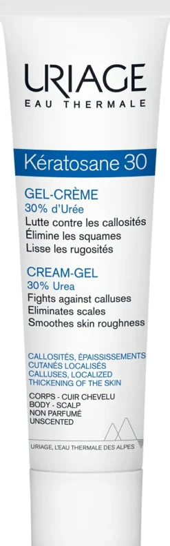 Pflegende Gel-Creme für Schwielen und lokalisierte Hautverdichtungen mit 30% Harnstoff