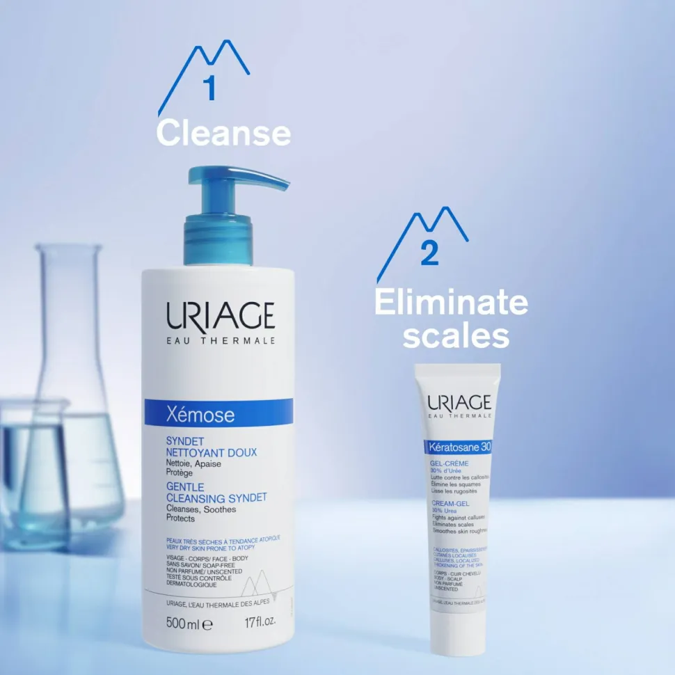 Pflegende Gel-Creme für Schwielen und lokalisierte Hautverdichtungen mit 30% Harnstoff