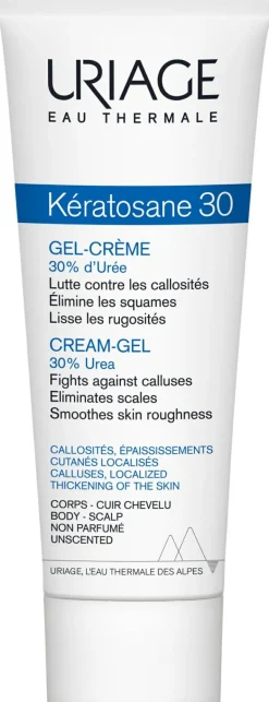 Pflegende Gel-Creme für Schwielen und lokalisierte Hautverdichtungen mit 30% Harnstoff