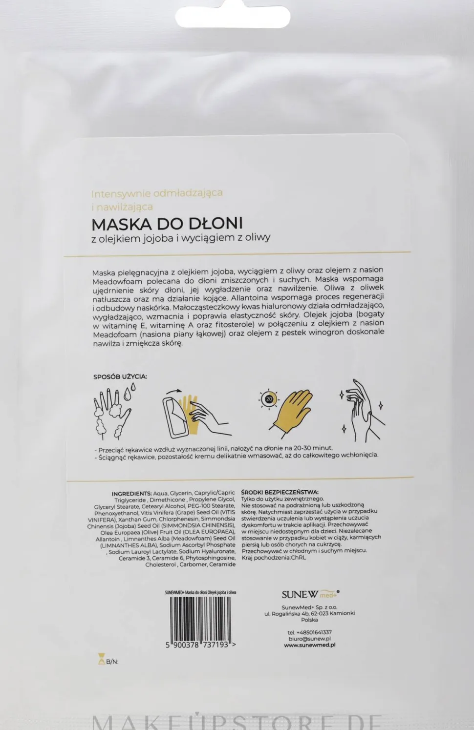 Pflegende Handmaske mit Olivenöl
