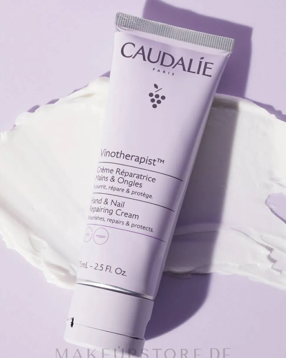 Pflegende Hand- und Nagelcreme mit Sheabutter und Traubenkernöl