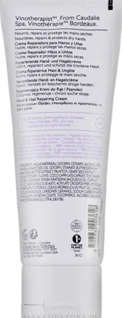 Pflegende Hand- und Nagelcreme mit Sheabutter und Traubenkernöl