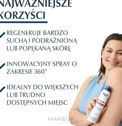 Pflegender und regenerierender Körperbalsam in Sprayform für extrem trockene, rissige oder irritierte Haut