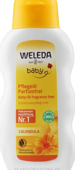 Pflegendes Körperöl mit Ringelblume für Babys und Kinder