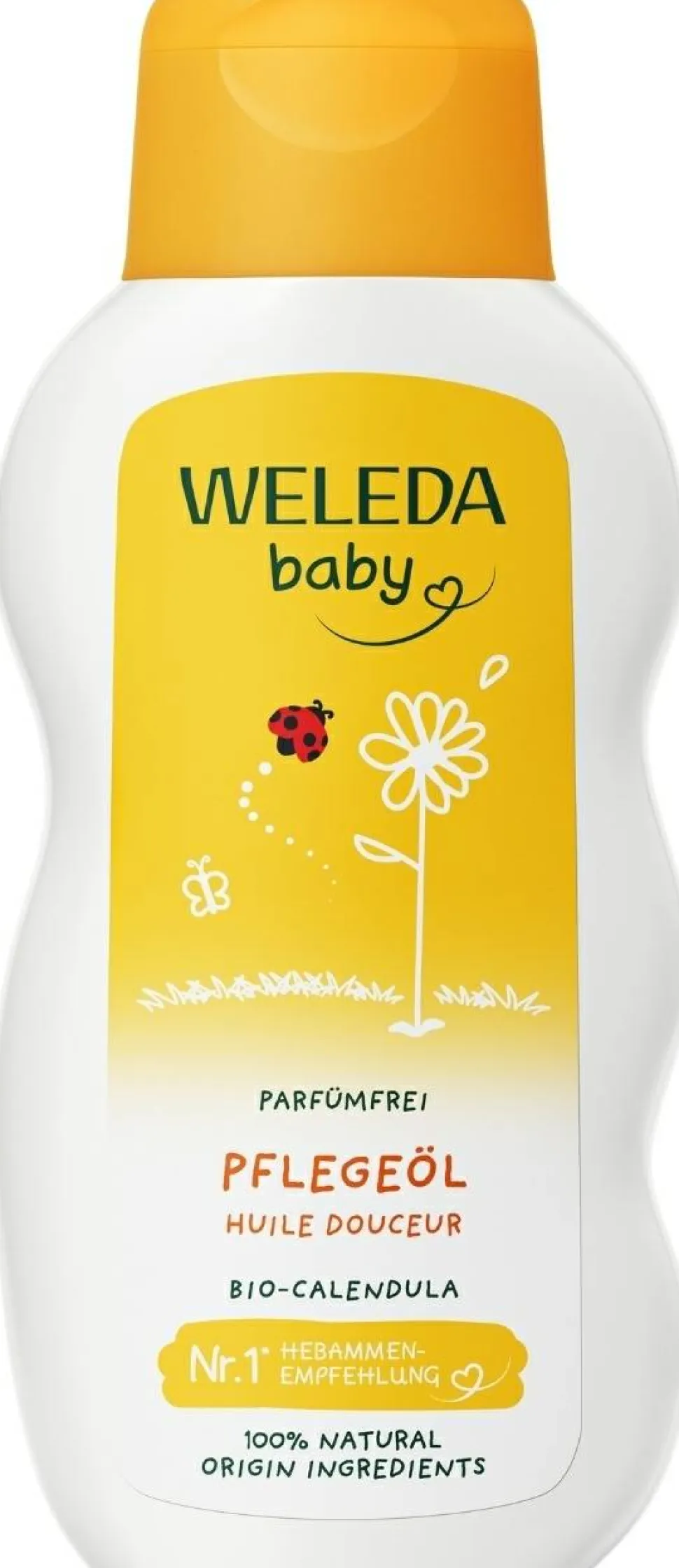 Pflegendes Körperöl mit Ringelblume für Babys und Kinder