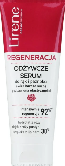 Pflegendes Serum für Hände und Nägel mit Rizinusöl und Rosenhydrolat