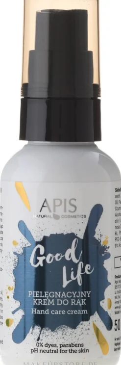 Pflegende und feuchtigkeitsspendende Handcreme mit Arganöl und Sheabutter