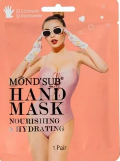 Pflegende und feuchtigkeitsspendende Handmaske-Handschuhe