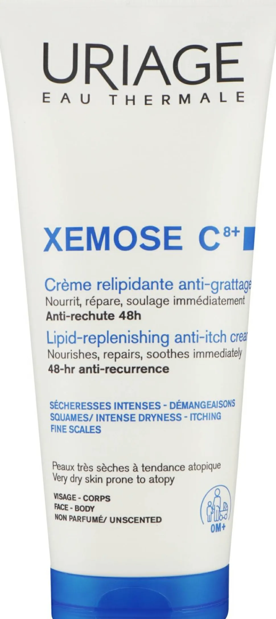 Pflegende und schützende Lipidcreme für trockene und atopische Gesichts- und Körperhaut