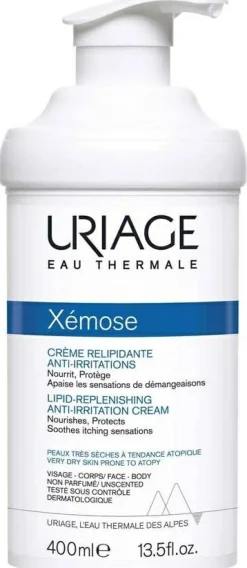 Pflegende und schützende Lipidcreme für trockene und atopische Gesichts- und Körperhaut