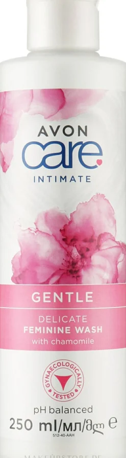 Pflegeprodukt für die Intimhygiene mit Kamillenextrakt