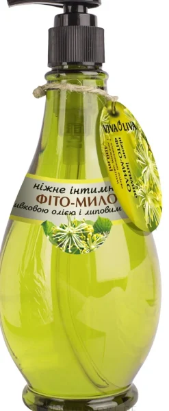 Phytoseife für Intimhygiene Olivenöl und Lindenblüten