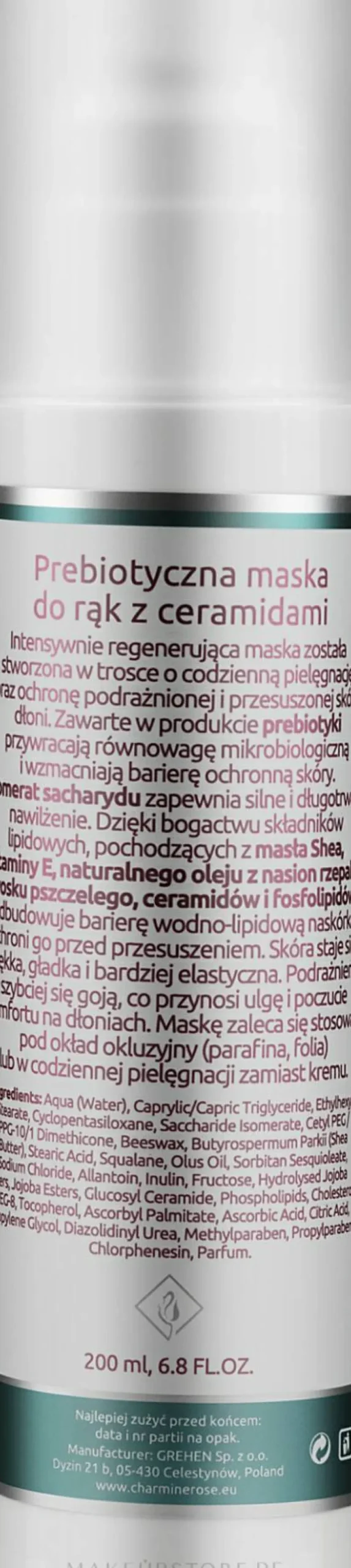 Prebiotische Handmaske mit Ceramiden