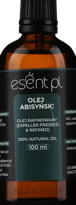 Raffiniertes Abessinieröl
