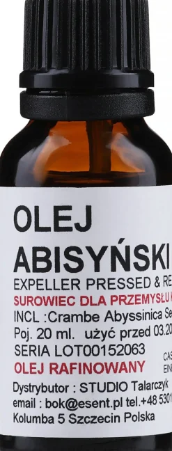 Raffiniertes Abessinieröl
