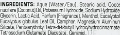 Rasierseife mit Menthol- und Eukalyptus
