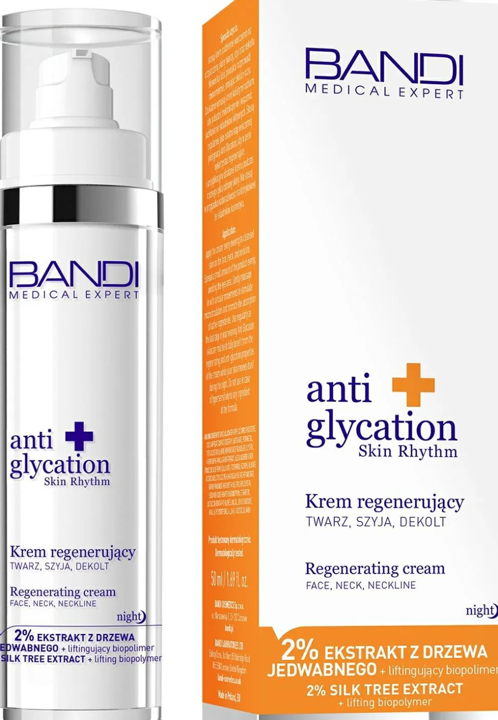 Regenerierende Creme für Gesicht, Hals und Dekolleté