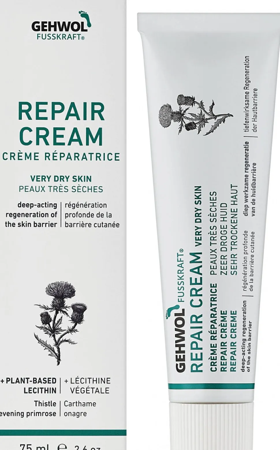 Regenerierende Creme für sehr trockene Haut