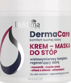 Regenerierende Creme-Maske für die Füße