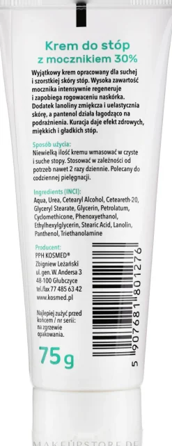 Regenerierende Fußcreme