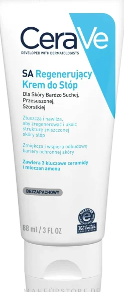 Regenerierende Fußcreme für extrem trockene, raue und rissige Haut