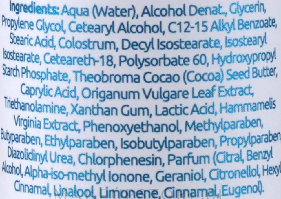 Regenerierende Fußcreme mit Kolostrum und Oregano-Blattextrakt