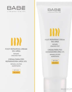Regenerierende Fußcreme mit 10% Urea