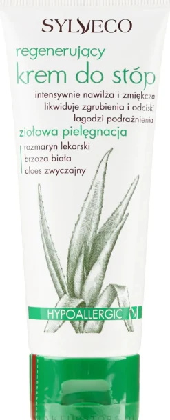 Regenerierende Fußcreme mit weißer Birke, Rosmarin und Aloe Vera