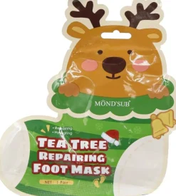 Regenerierende Fußmaske mit Teebaumöl