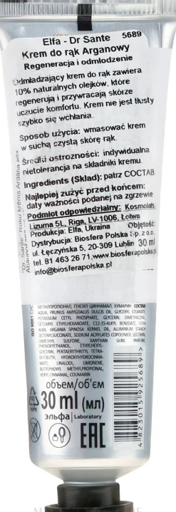 Regenerierende Handcreme mit Arganöl