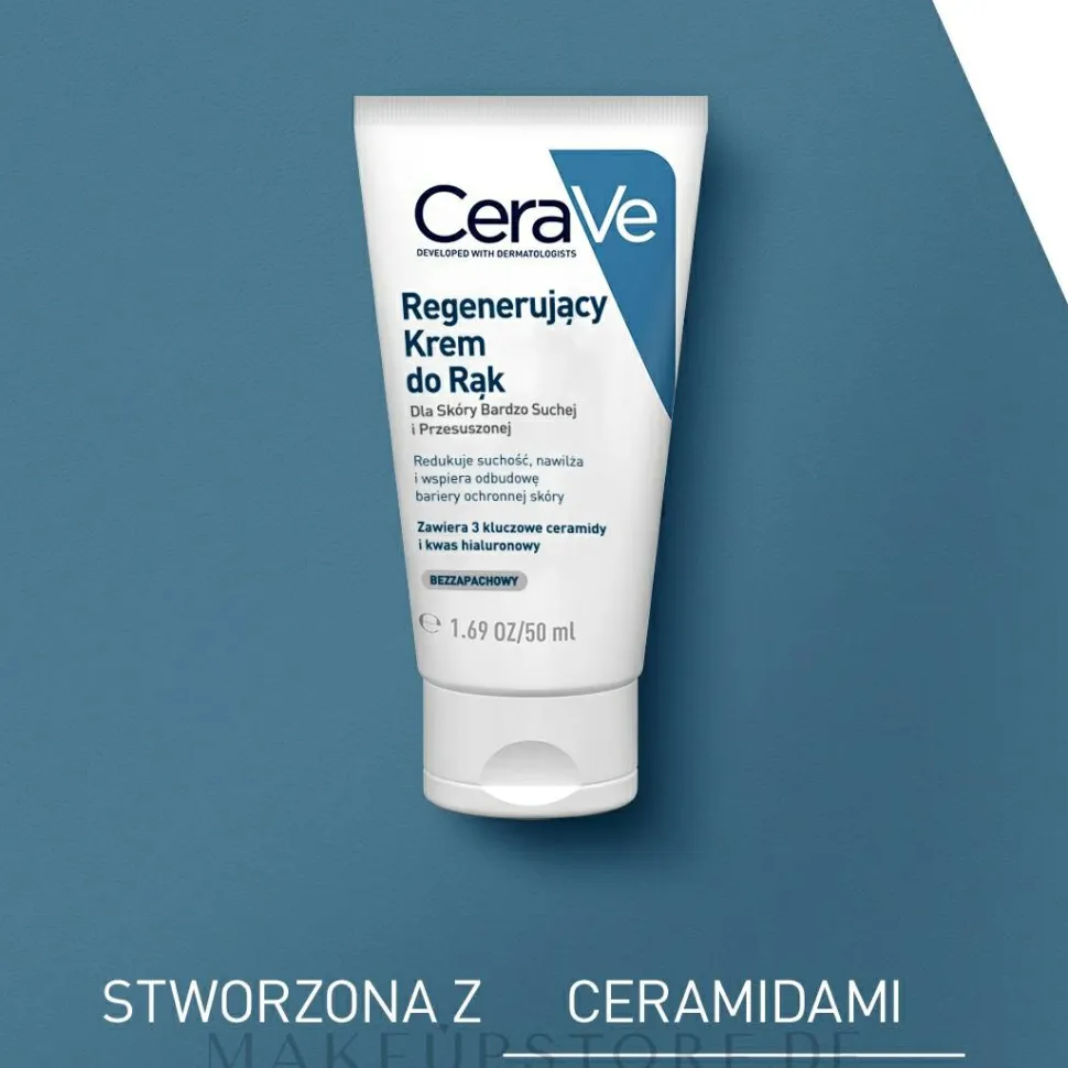 Regenerierende Handcreme mit 3 essentiellen Ceramiden
