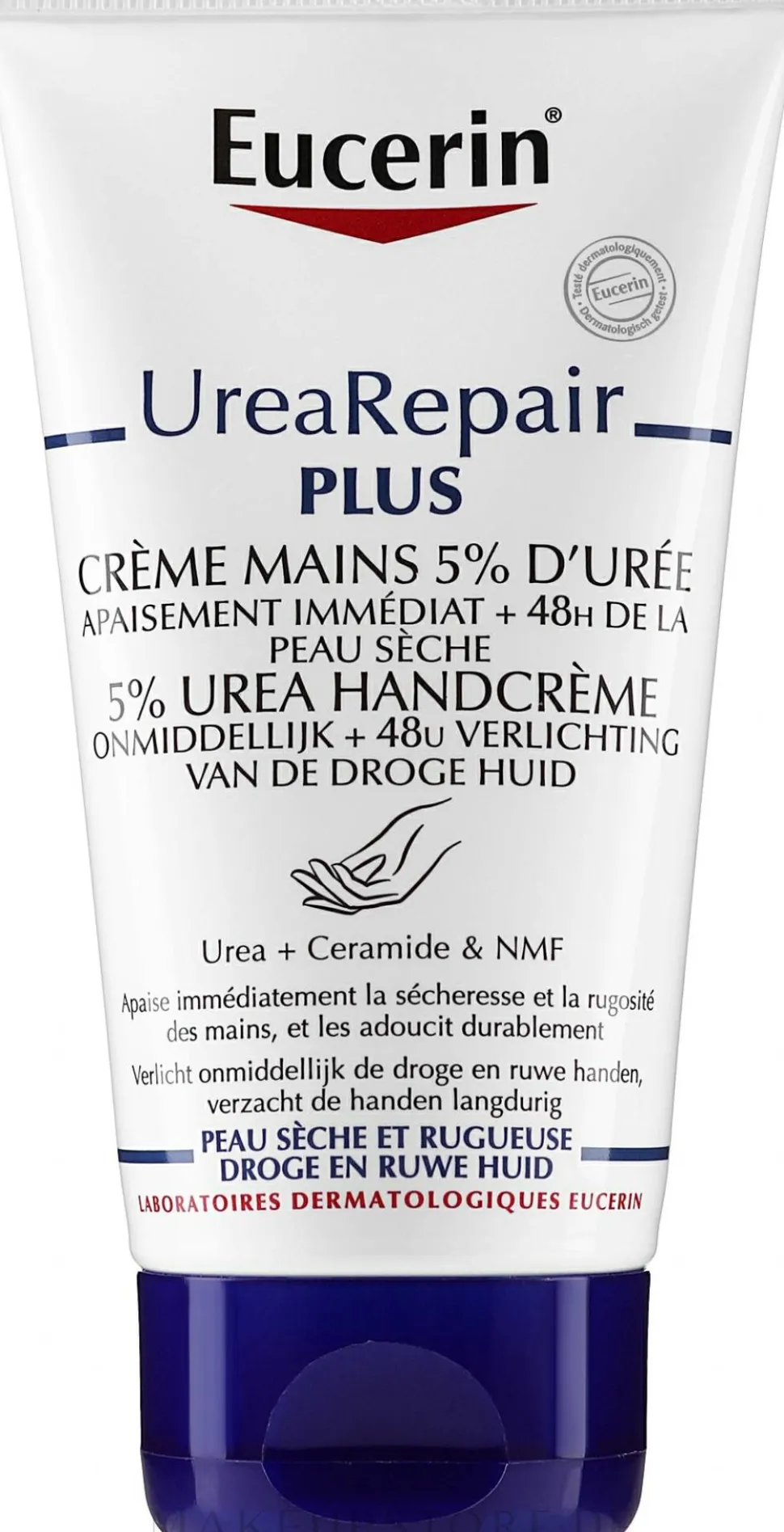 Regenerierende Handcreme mit 5% Urea für trockene Haut