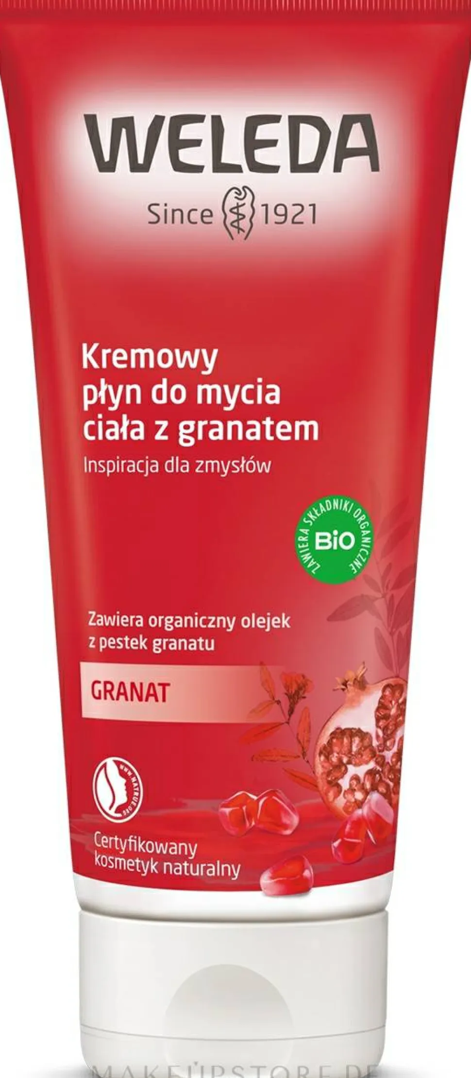Regenerierendes Duschgel mit Bio-Granatapfelsamenöl