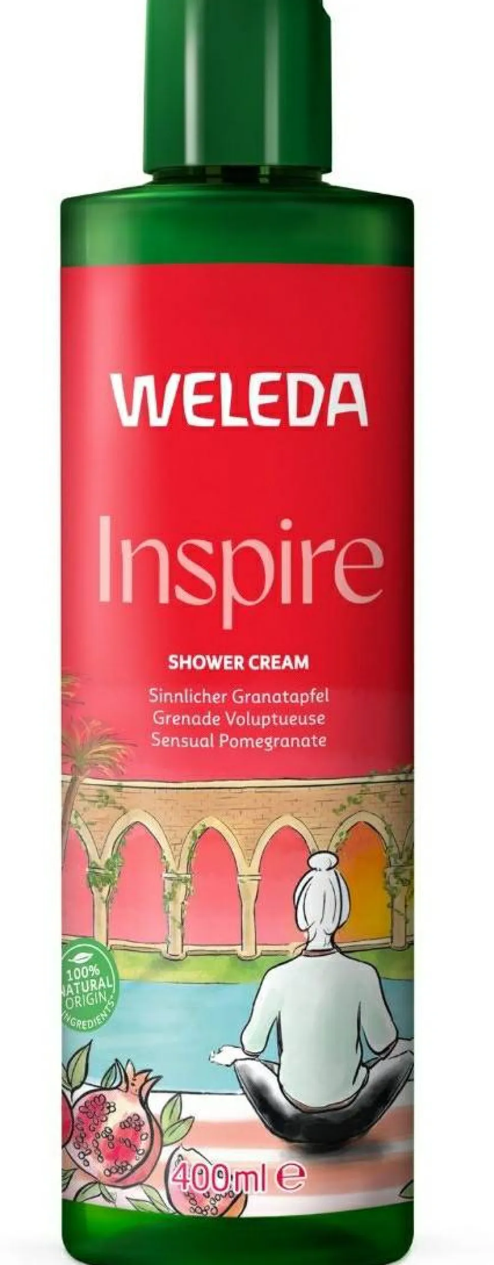 Regenerierendes Duschgel mit Bio-Granatapfelsamenöl
