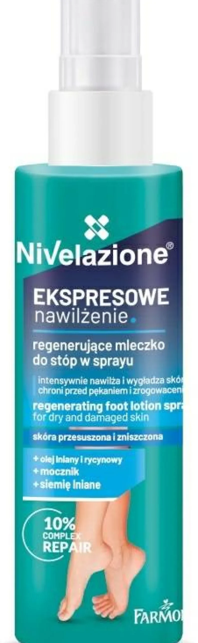 Regenerierendes Fußspray-Lotion