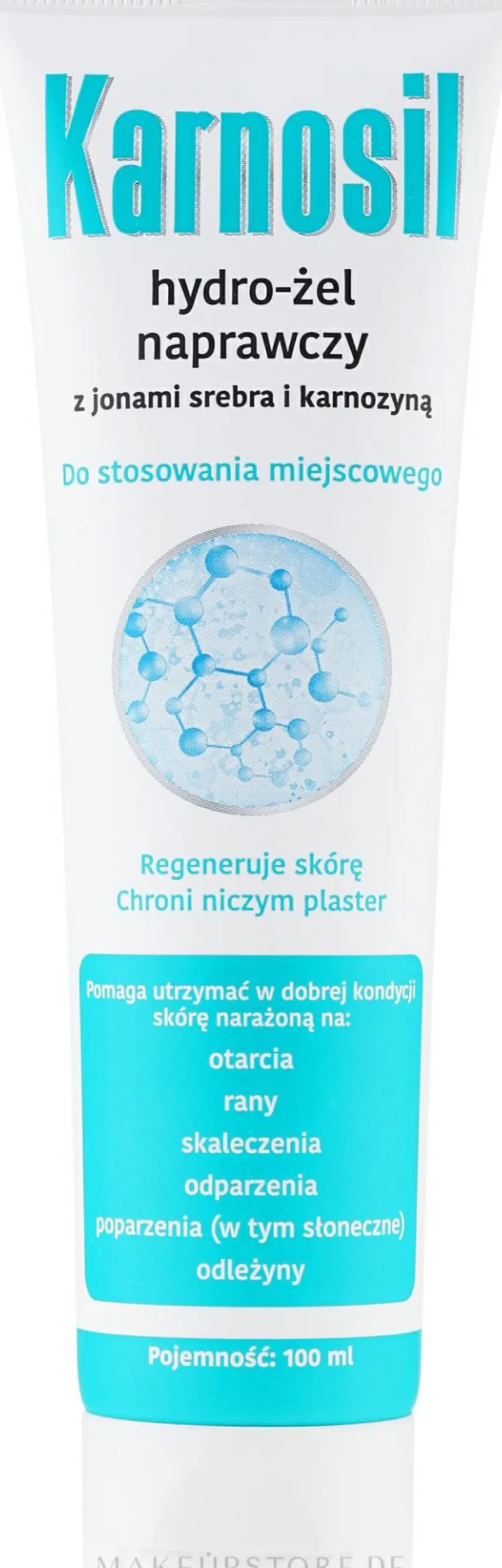 Regenerierendes Hydro-Gel mit Silberionen und Carnosin gegen Verbrennungen und Wunden